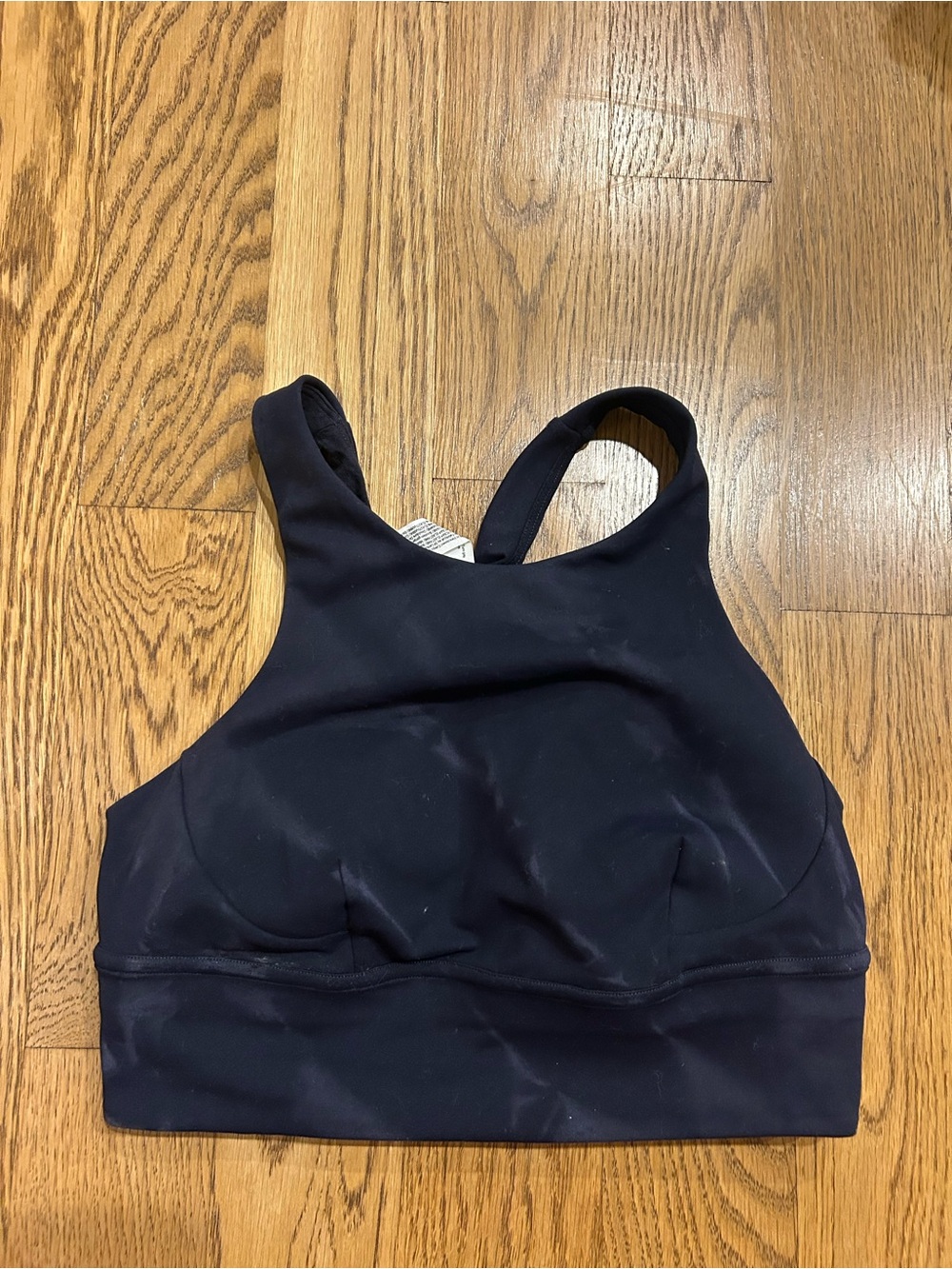 lululemon athletica Black High-Neck Sports Bra